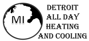 Detroit All Day Heating and Cooling Logo
